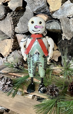 OLAF SNOWMAN METAL 10